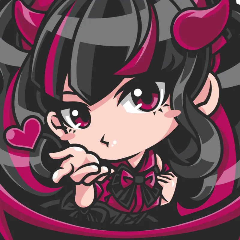 プリティデビルメイト ロゴ